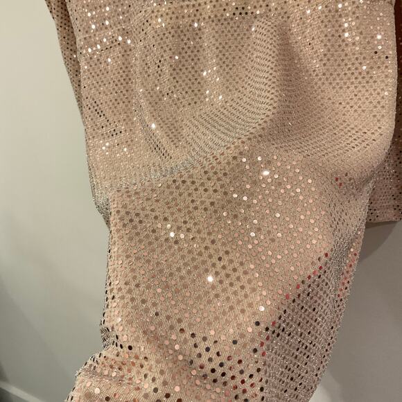 IRO Shimmering Silver Mini Dress - Picture 10 of 11